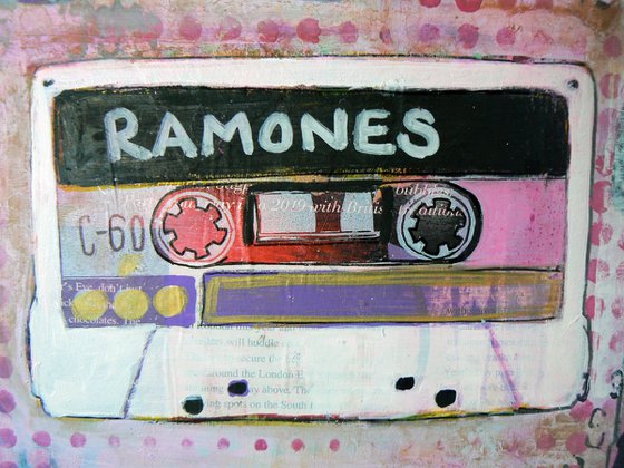 Ramones (cassette tapes, retro music, 70's, 80's rock culture)