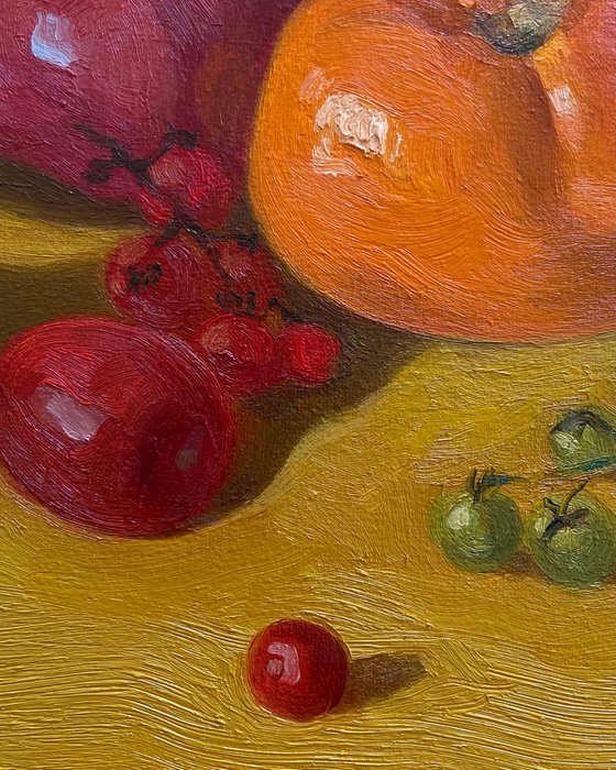 Still life with Tomatoes