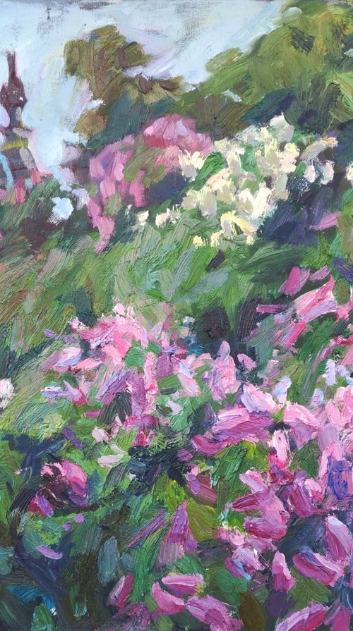 In the botanical garden by Olga Samar