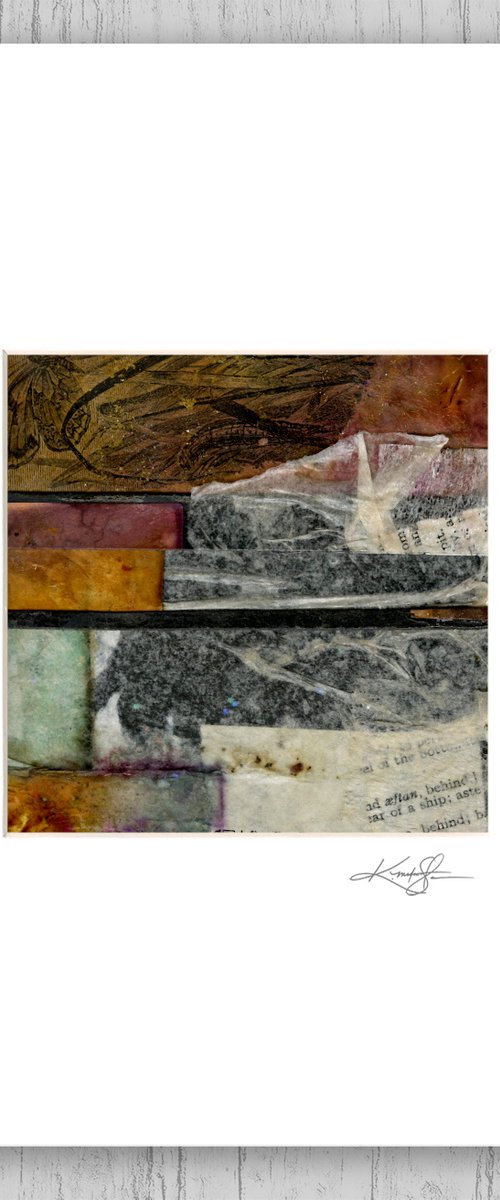 Collage Jazz 20 - Mixed Media Collage Painting by Kathy Morton Stanion by Kathy Morton Stanion