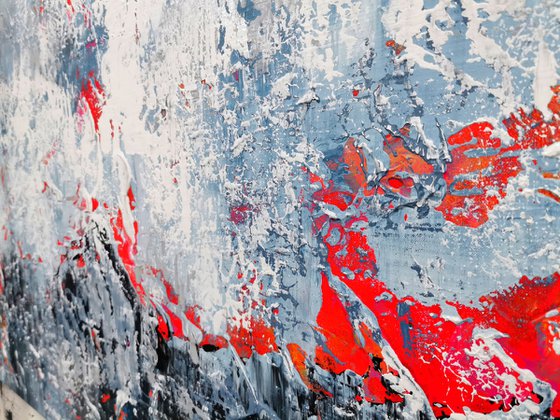 180x80cm. / abstract painting / Abstract 1185