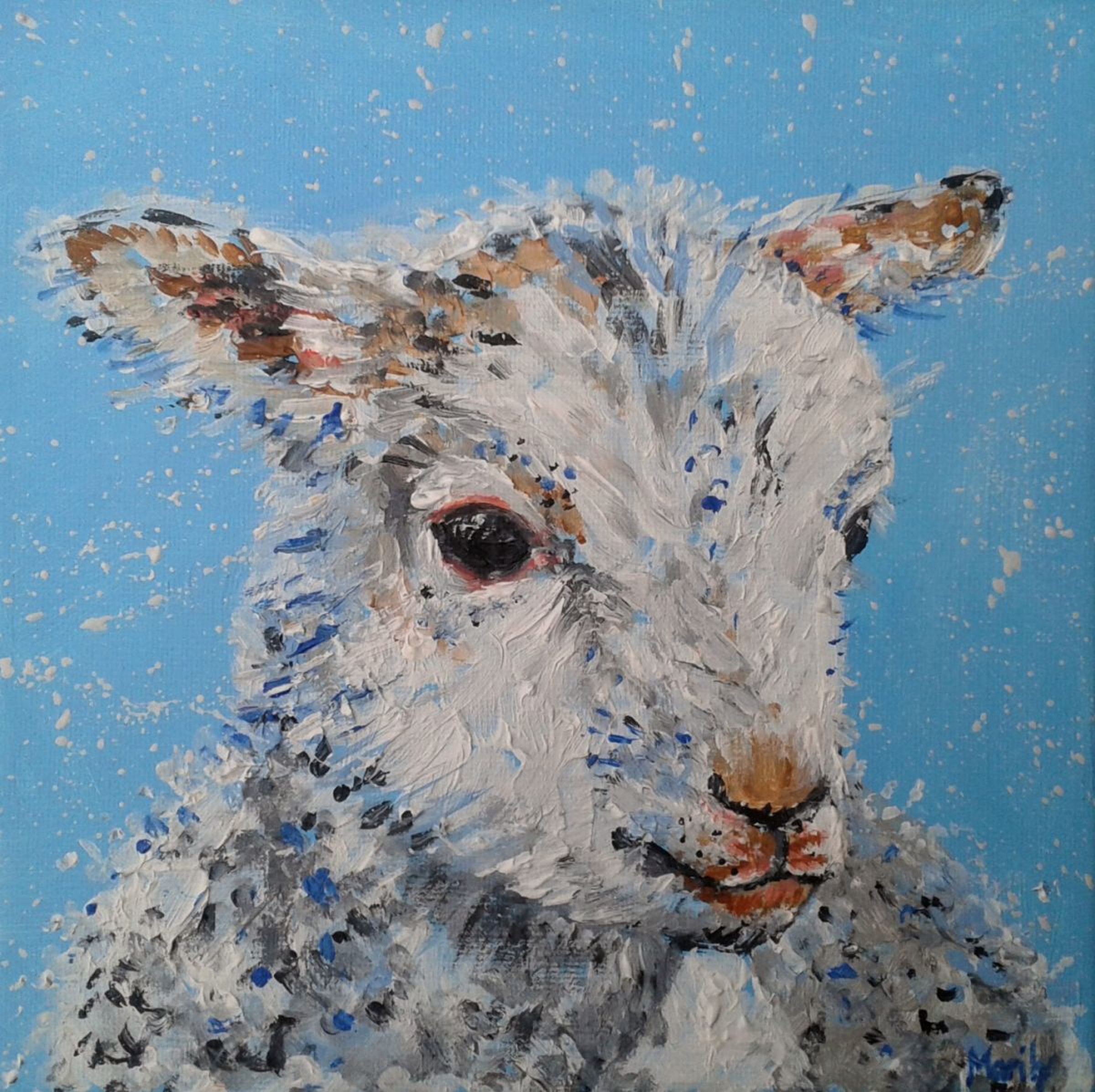 Spring Lamb By Marily Valkijainen Artfinder