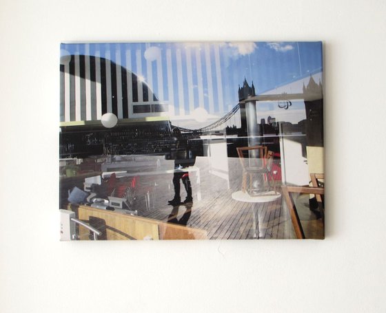 MORNING LONDON ‏ ON CANVAS (LIMITED EDITION 2/10)