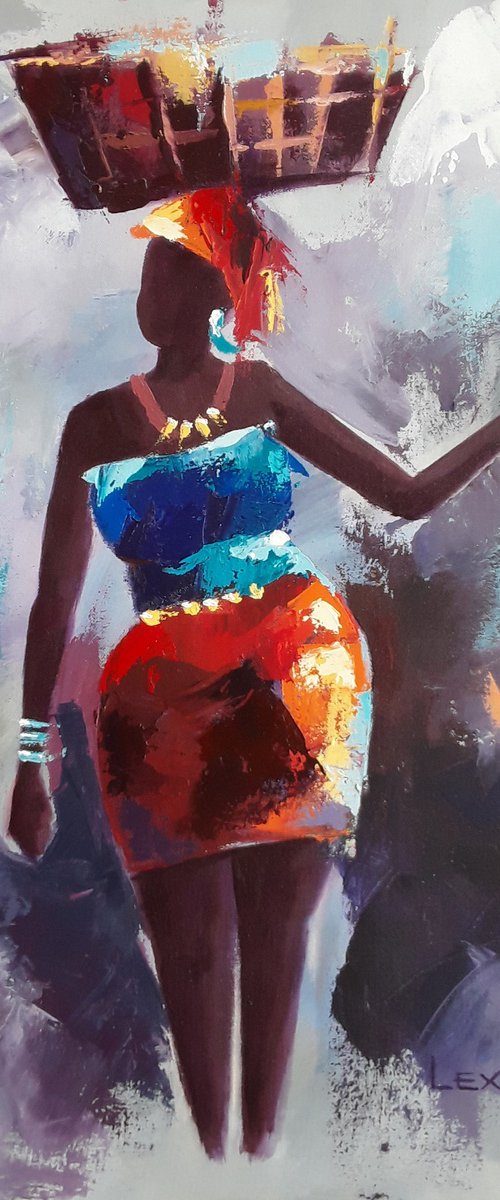 Beautiful Model by Alex Mensah