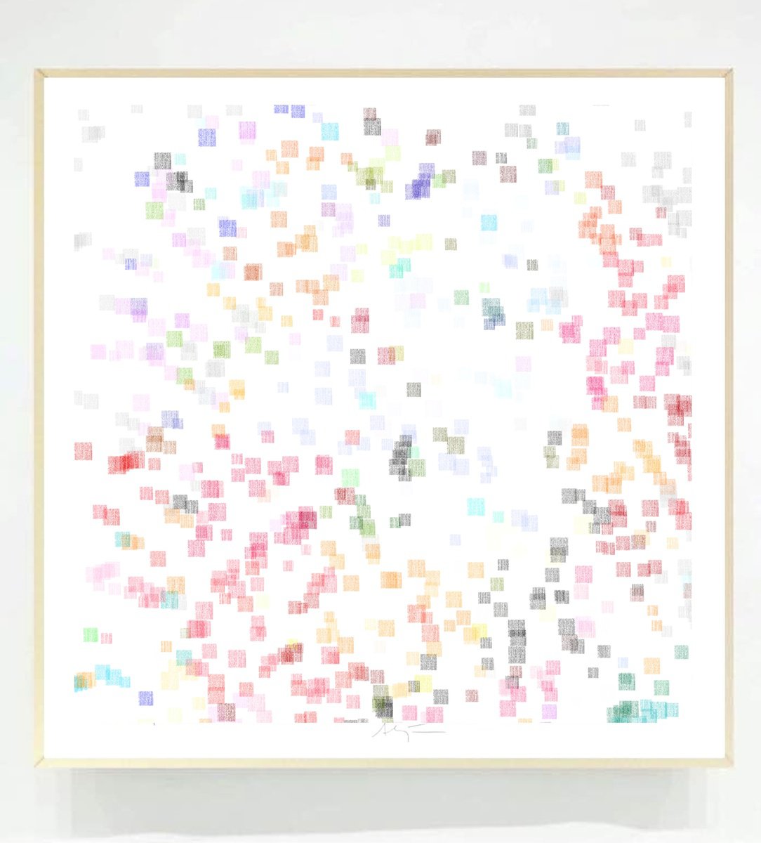 Abstract Giclee Print , Dots V By Alejos, 32 X 32, Artwork For Sale On Artfinder