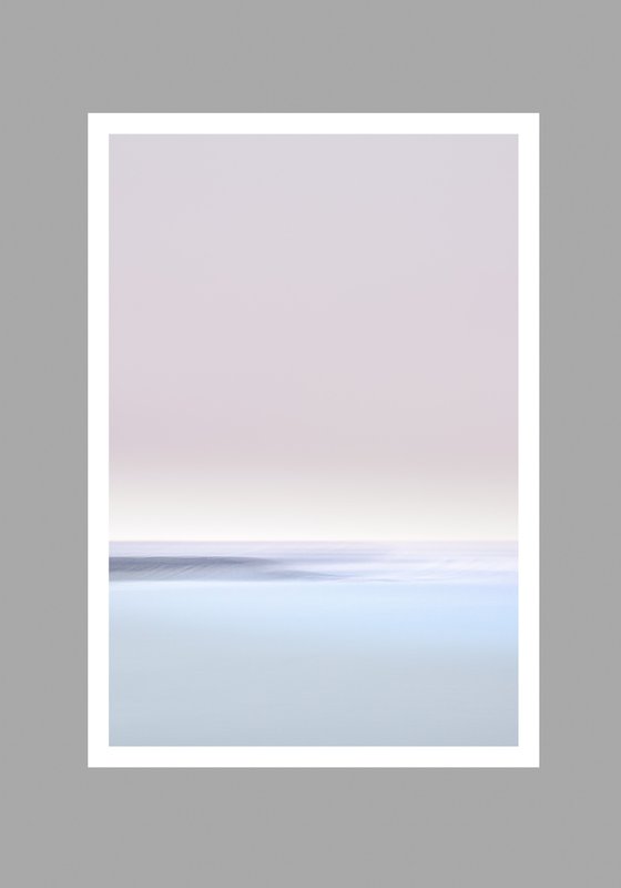 Extra Large Abstract Print Set - Sea Mist