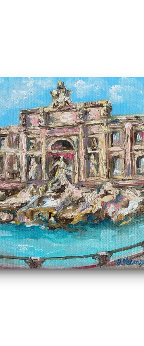 Trevi Fountain, Roma by Olga Valenzuela