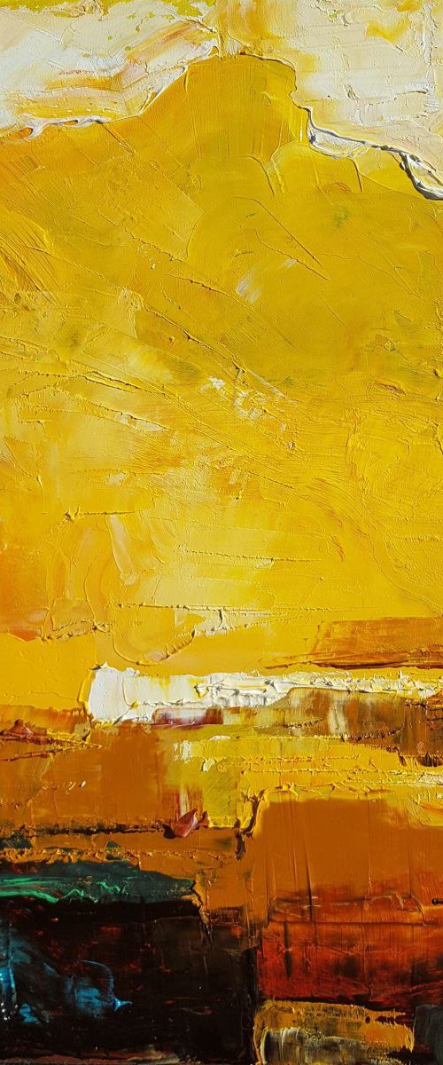 Gold clouds by Simon Tünde