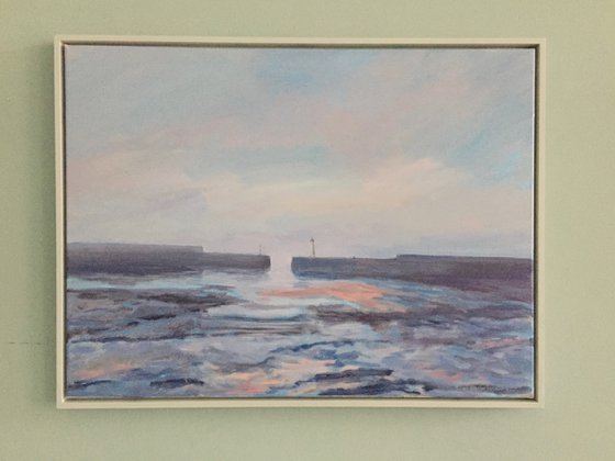 'Anstruther Harbour, low tide'