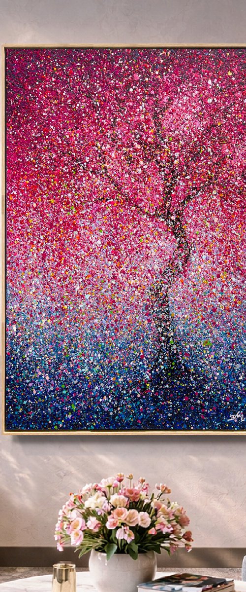 Softly, the Spring Speaks - framed by Nadiia Antoniuk