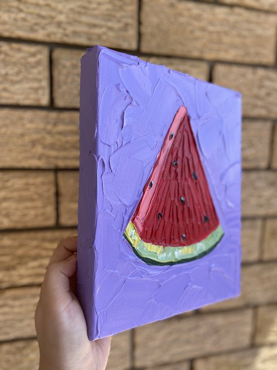 Watermelon slice (violet)