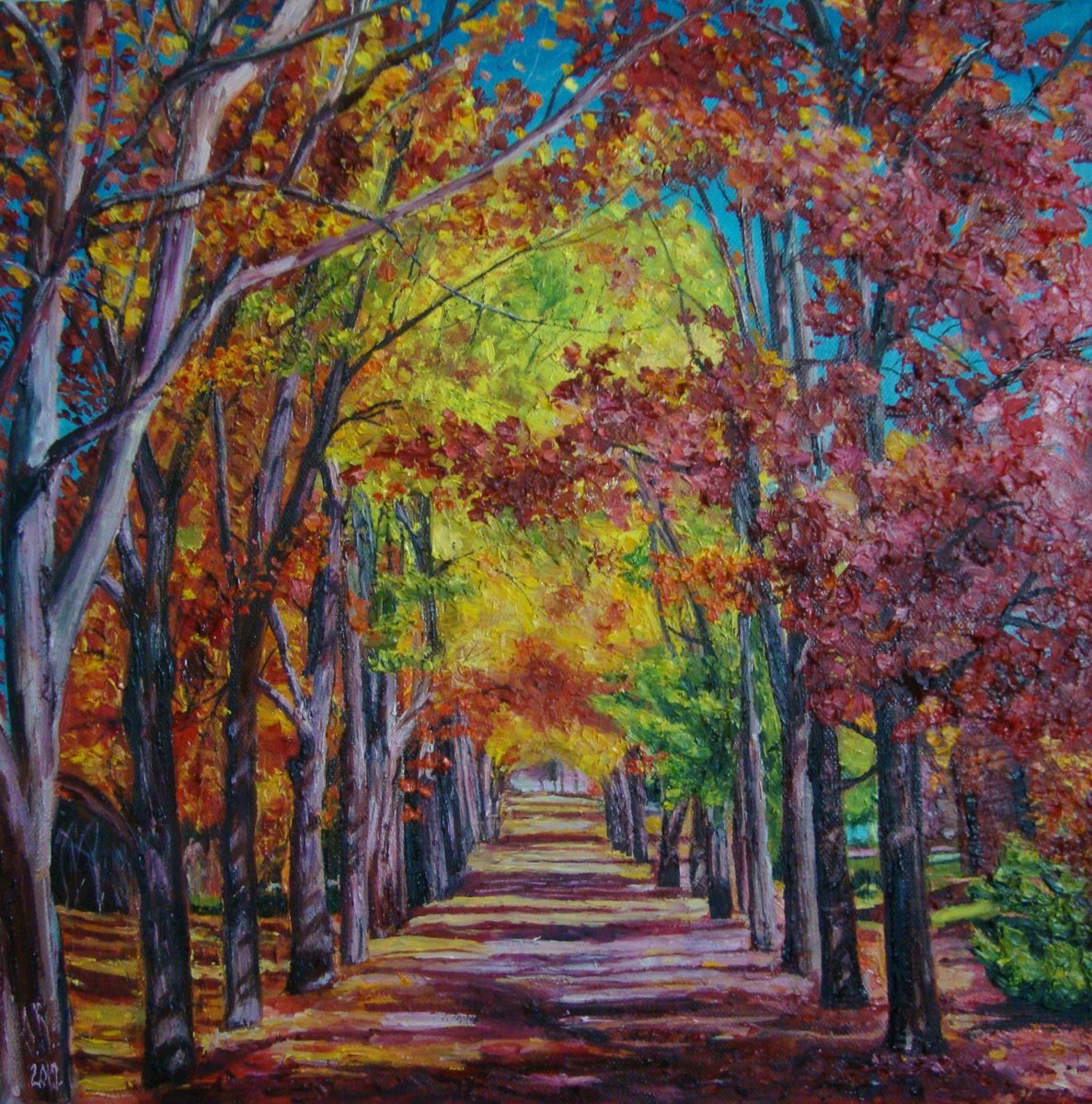 Colorful autumn by Olga Knezevic