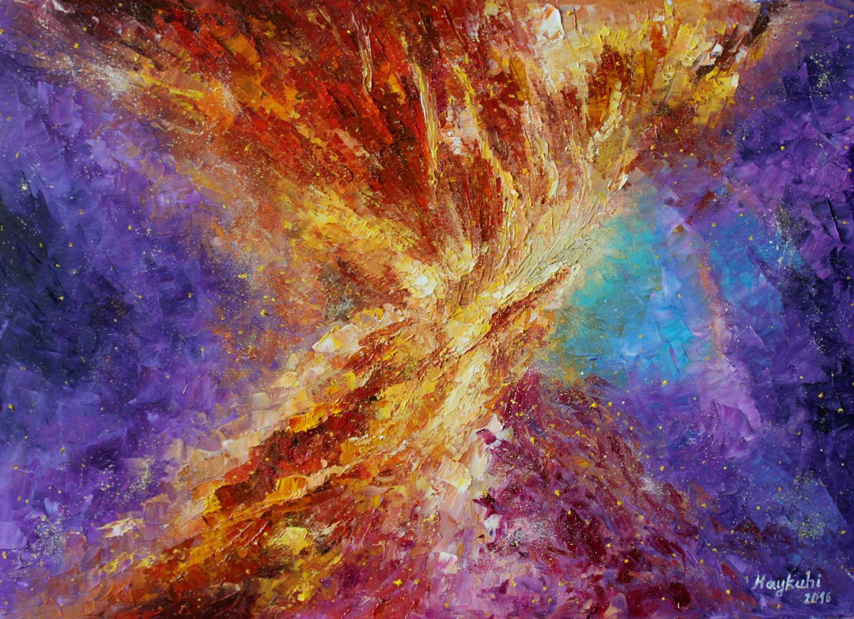 Cosmic Whirlwind by Haykuhi Khachatryan