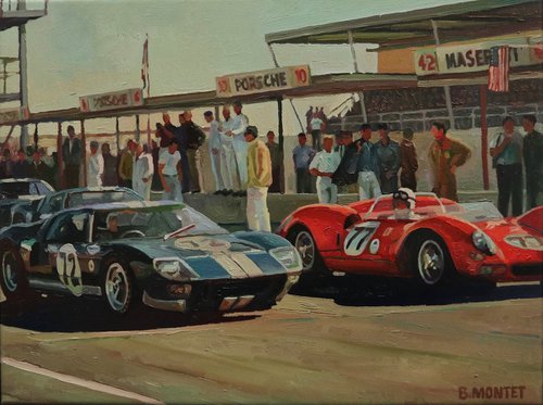 "Duel Racing " by Benoit Montet