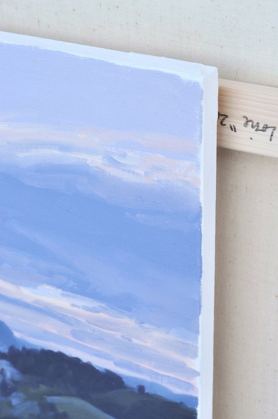 June 22, Morning Mists over the Mountains