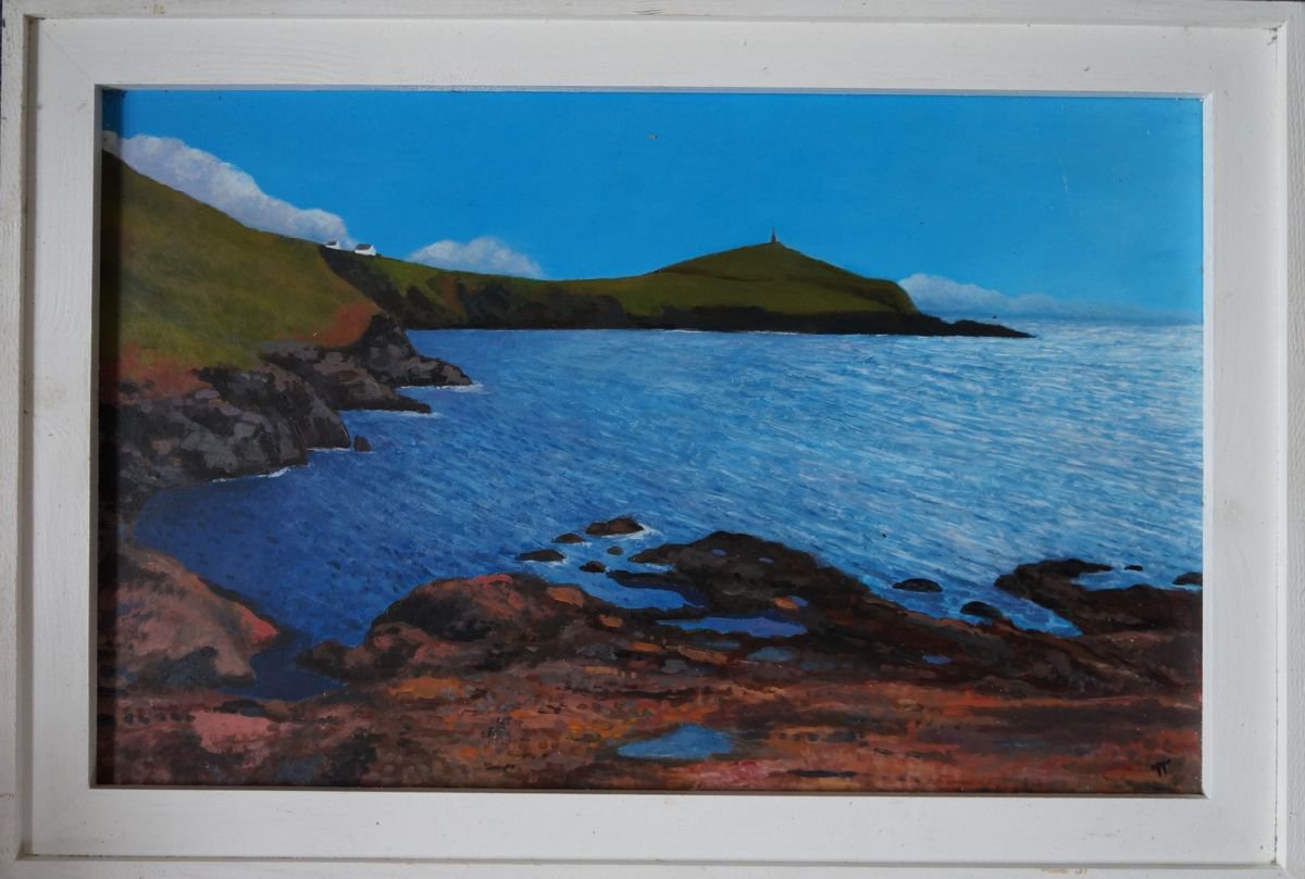 Cape Cornwall from Porth Ledden. by Tim Treagust