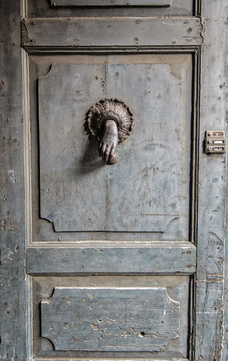 Umbrian Door - A3 by Ben Robson Hull