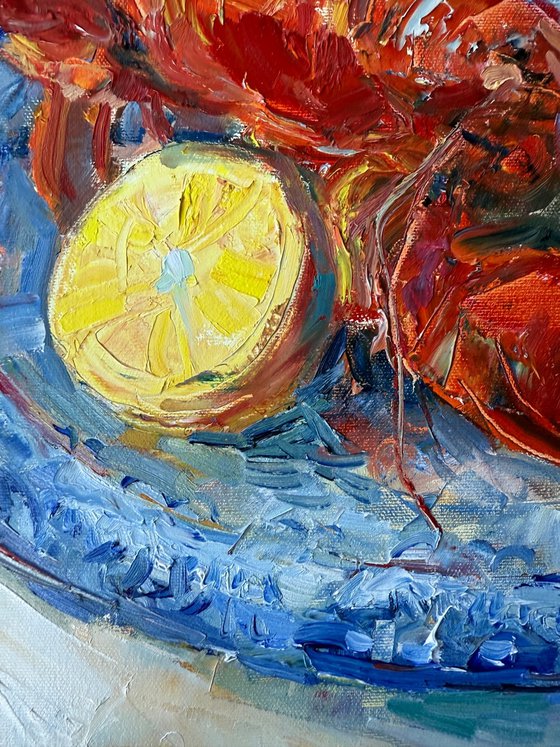 Still life with lobster
