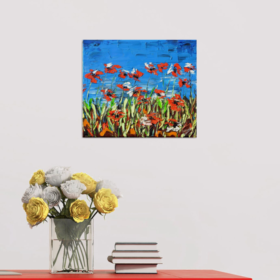 A Meadow Full Of Poppies 2