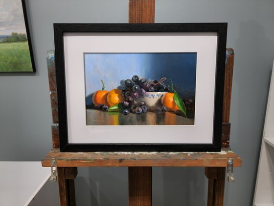 Clementines and Grapes