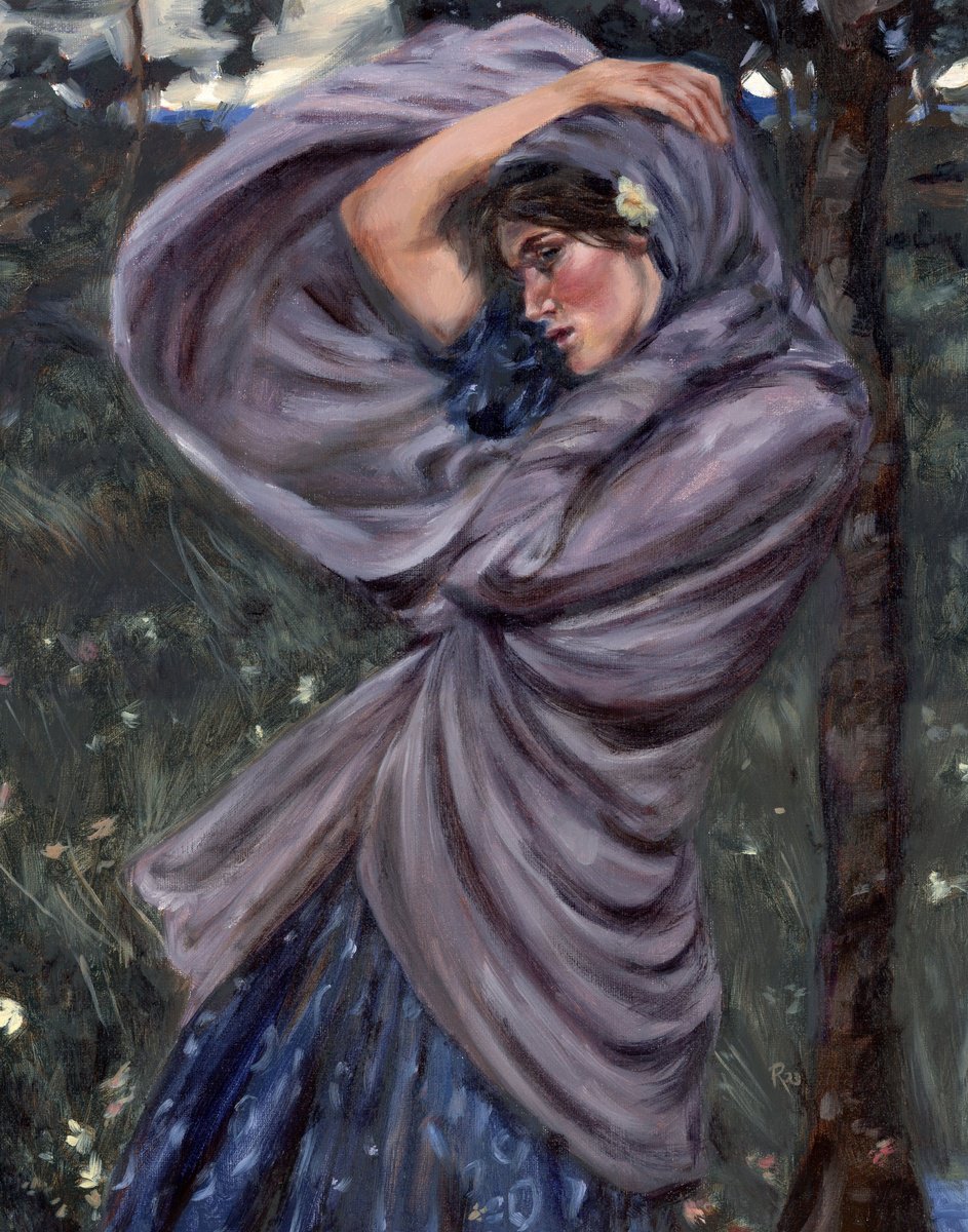 Boreas, After Waterhouse’ by Regina Mailloux