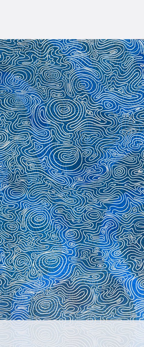 Water Ripples Study I by Jennifer Bell