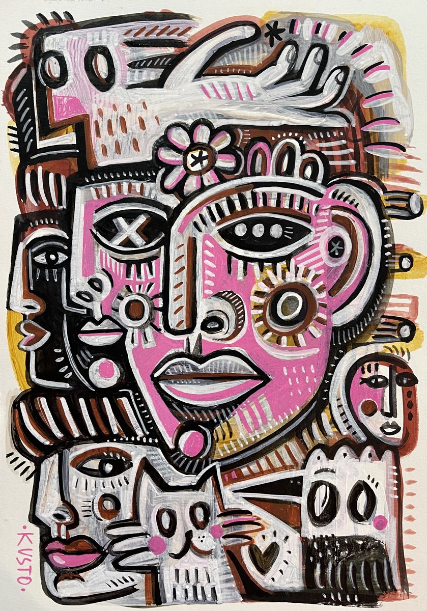 Impressionistic Drawing , Dream Transformation By Daria Kusto, 8 X 12, Artwork For Sale On Artfinder