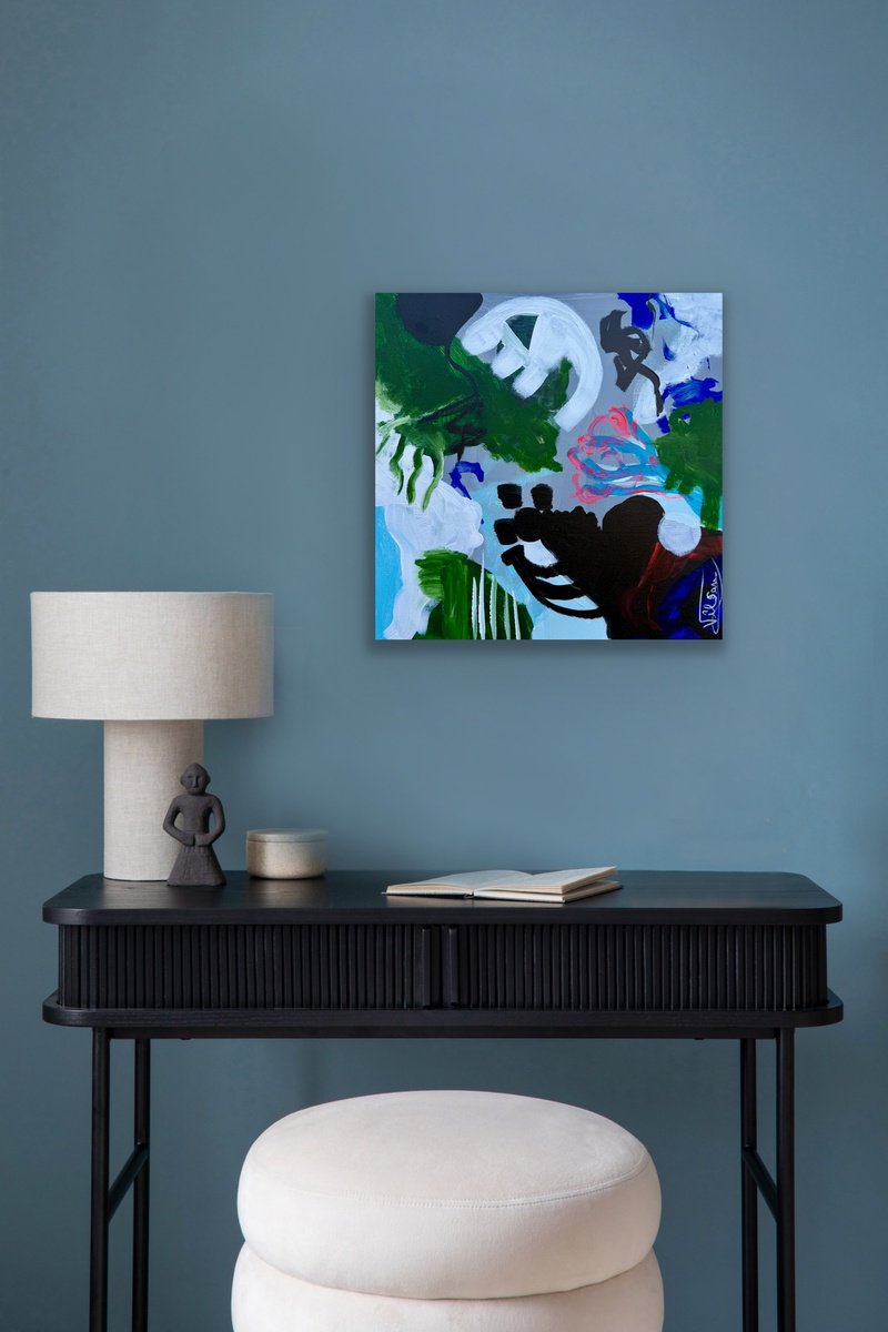 Remembering Balance 25 By Veronica Vilsan, 16 X 16, Artwork For Sale On Artfinder