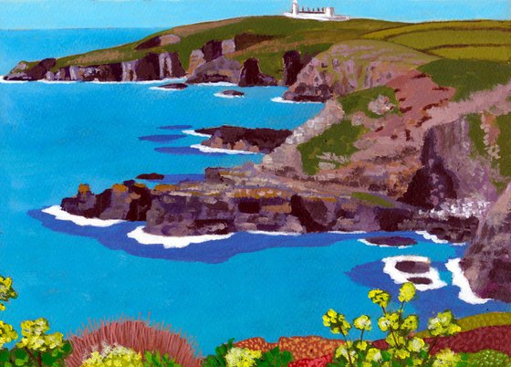 "View towards The Lizard Lighthouse"