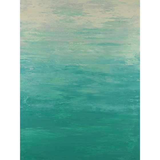 Teal Green - Abstract Seascape