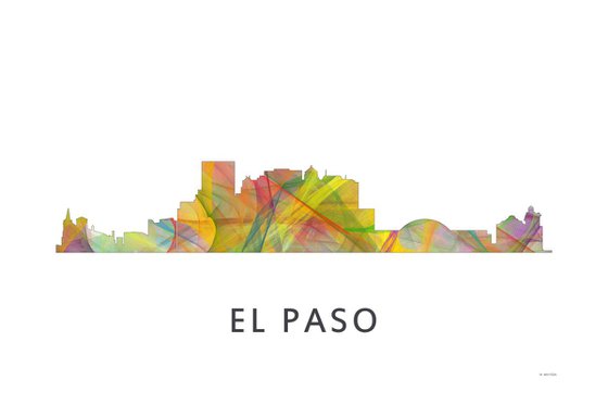 El Paso Texas Skyline WB1