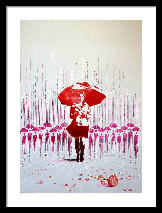 Fantasy with Flowers 336: paper 59x42cm