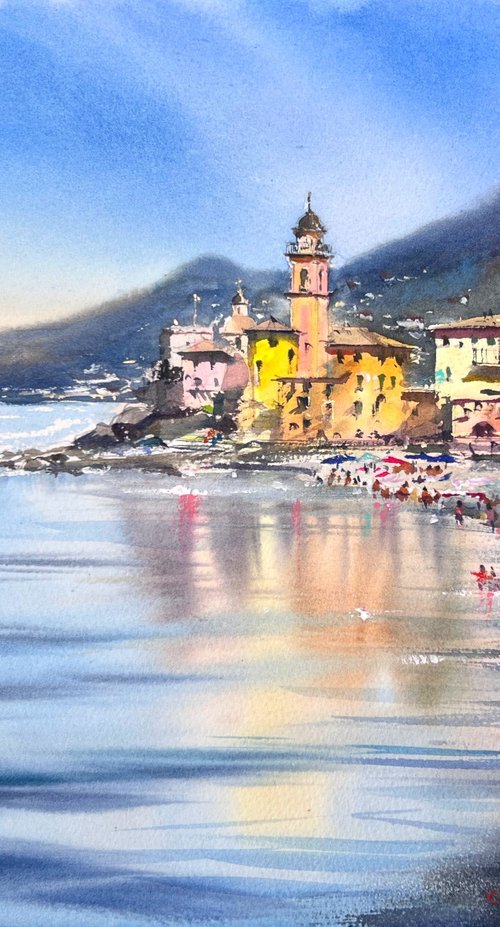 Morning in Camogli by Eugenia Gorbacheva