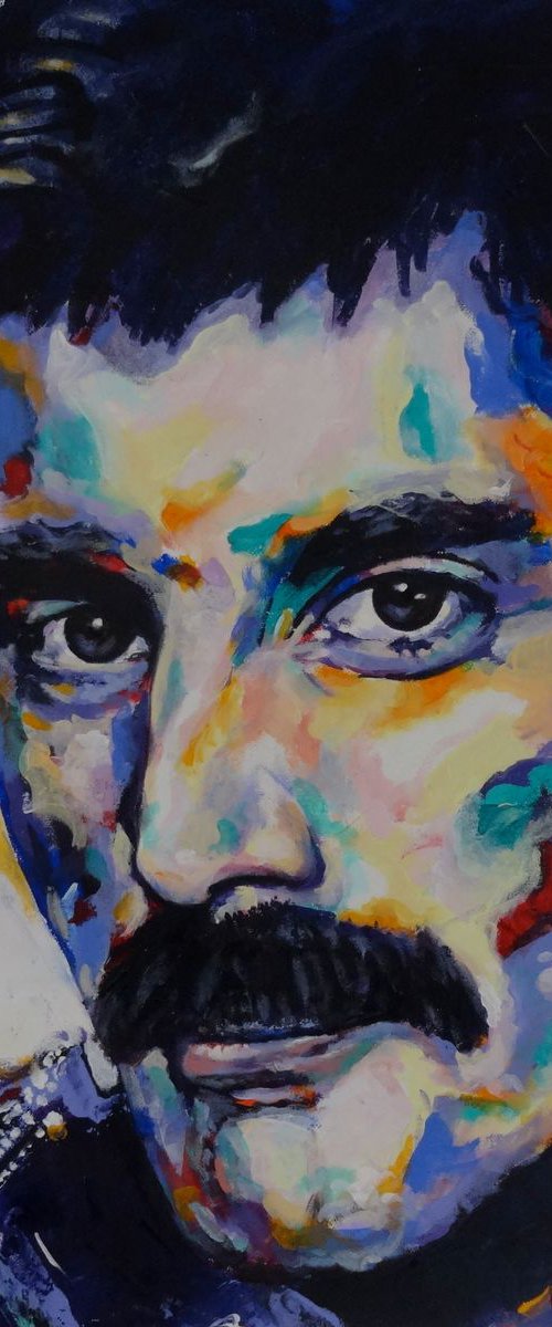 Freddie The Legend by Mel Davies Original Art