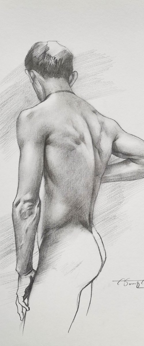 Drawing-Male Model #201121 by Hongtao Huang