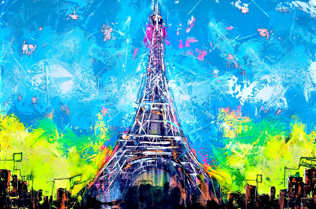 Eiffel Paris by Antoni Dragan