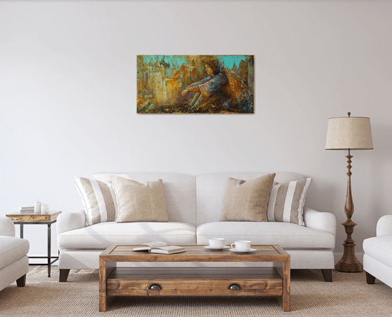 ОТДЫХАЮЩИЙ АНГЕЛ .Анна Добродий