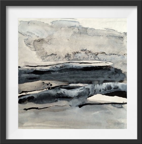 Stormy Grey Sea II - Seascape