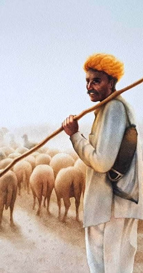 Shepherd by Sudipta Karmakar