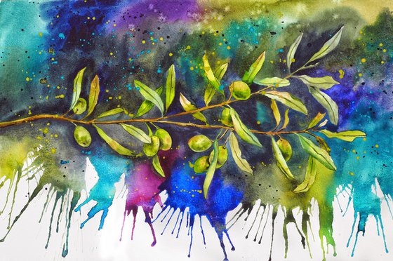 Explosive olives branch