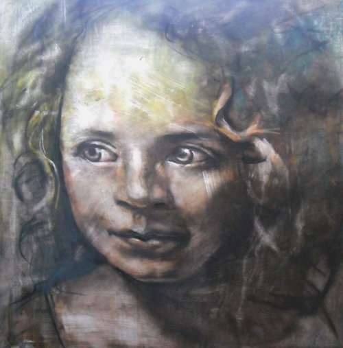 Study of a Child by Anthony Barrow BA(Hons) Fine Art