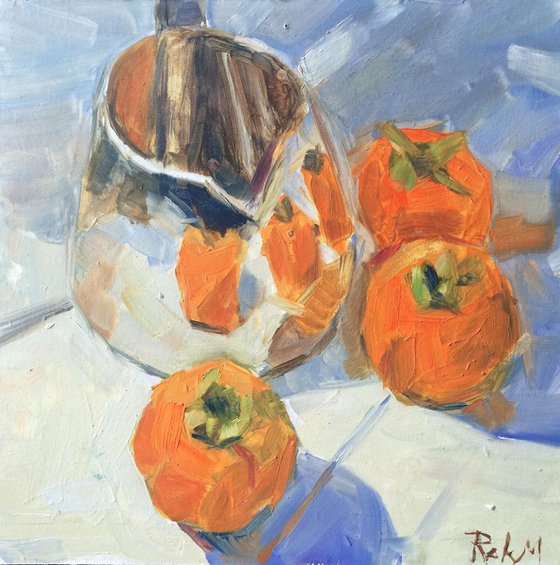 Still Life of Persimmon