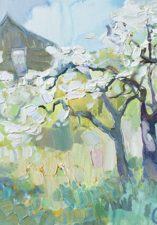 Cherry Garden by Anastasiia Grygorieva