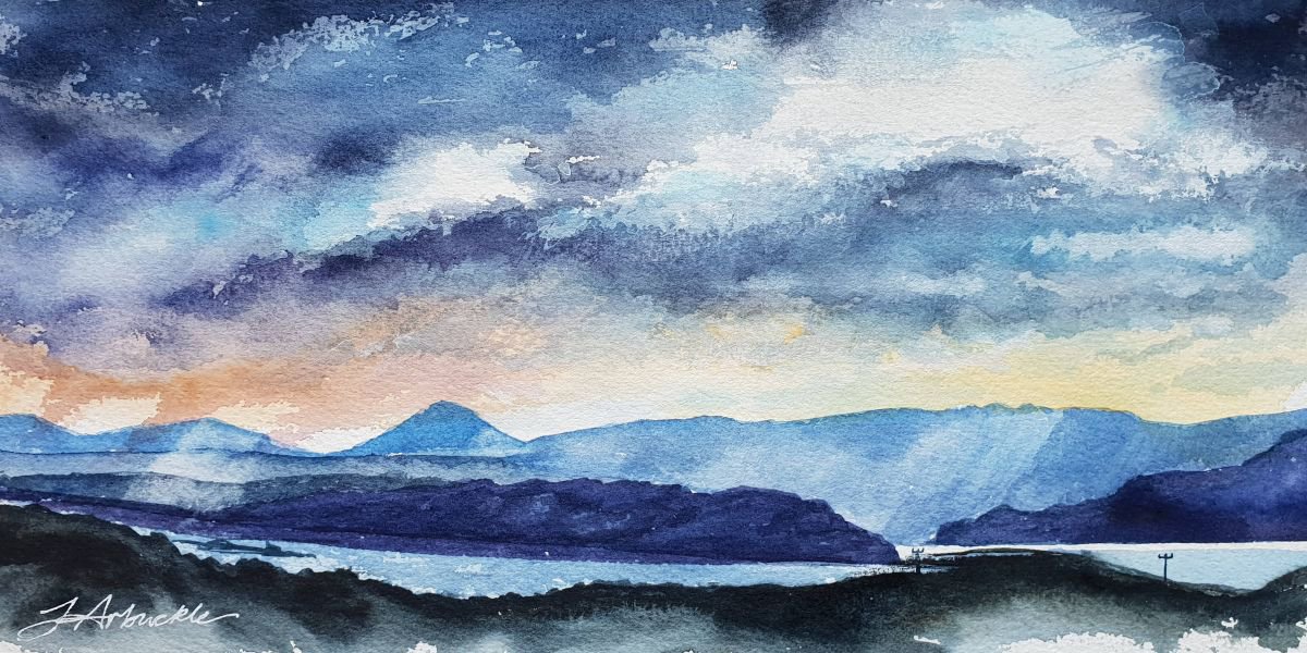 From the Road Above Uig by Julie Arbuckle