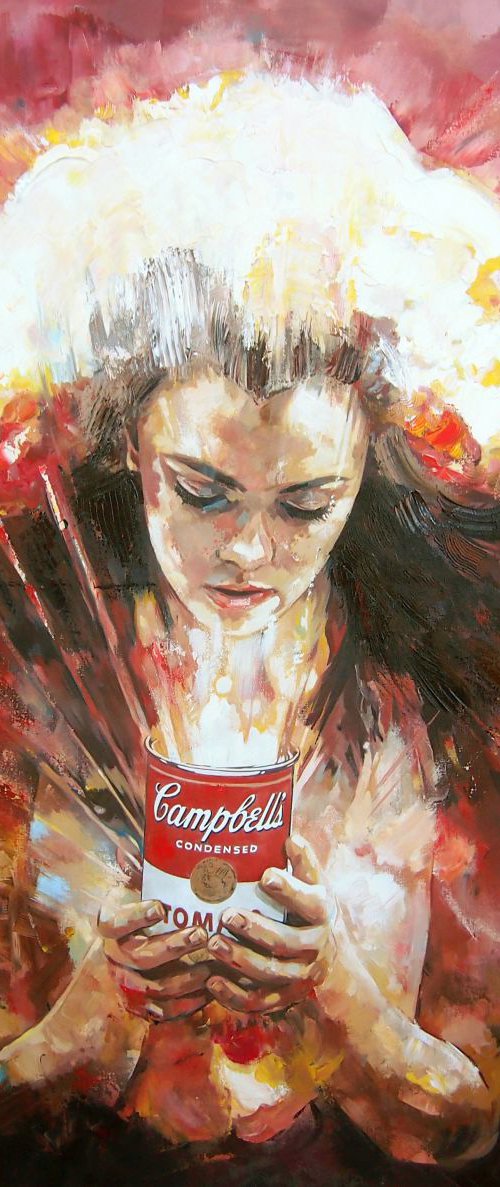 Campbells condensed soup of pandora by Janusz  Orzechowski