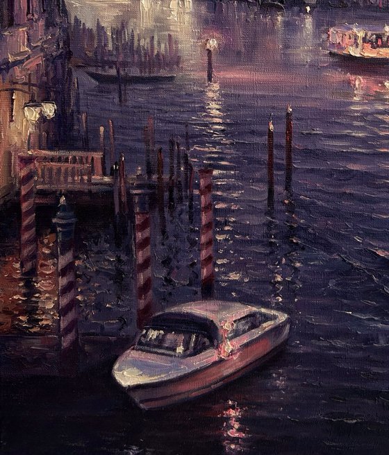 Venice at the edge of light.