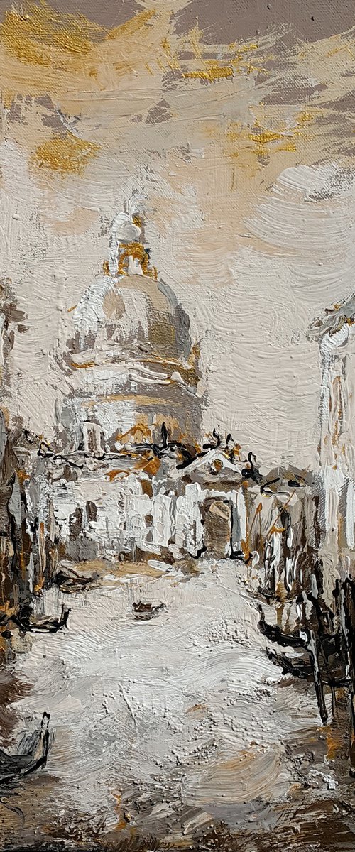 Golden Light Over Venice by Viktoria Lapteva