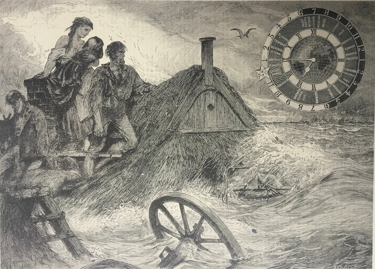 Surrealistic Portrait Collage By Tudor Evans, 10 X 7", Time, Original Artwork