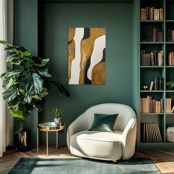 Golden River 60x90x2 cm