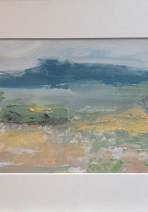 Study for Gorse on the Common by Sherry Edmondson